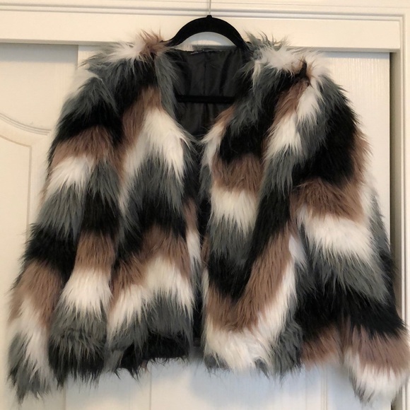 Jackets & Blazers - Faux fun fashion jacket